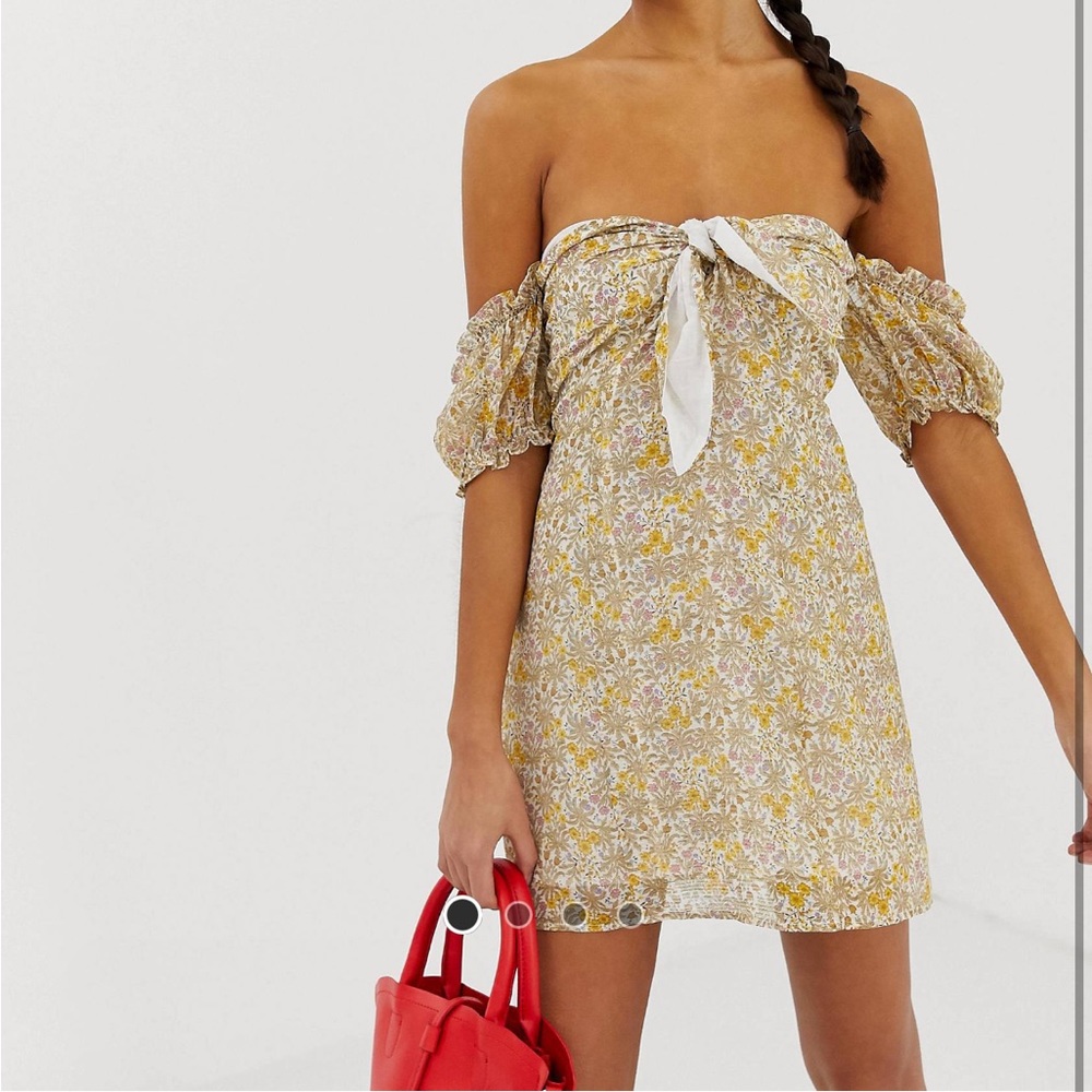 Emory Park off shoulder mini dress
